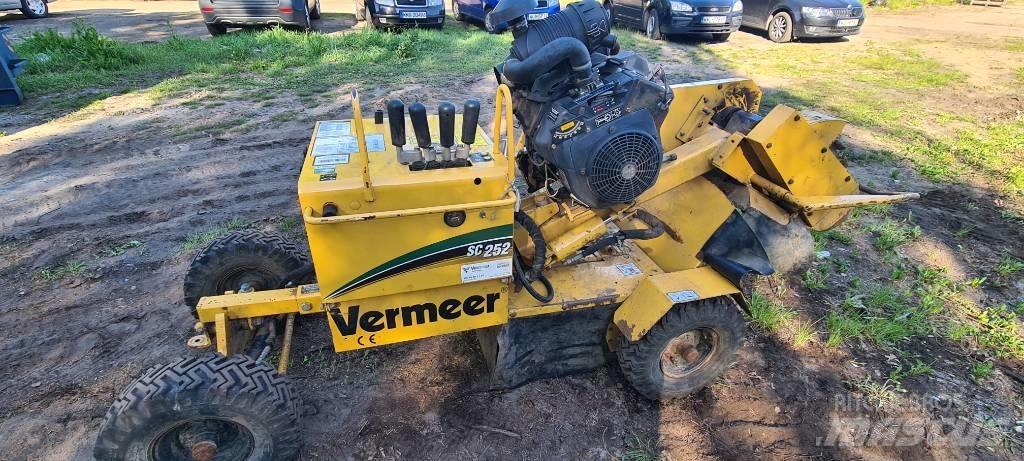 Vermeer SC252 Frézy na pne