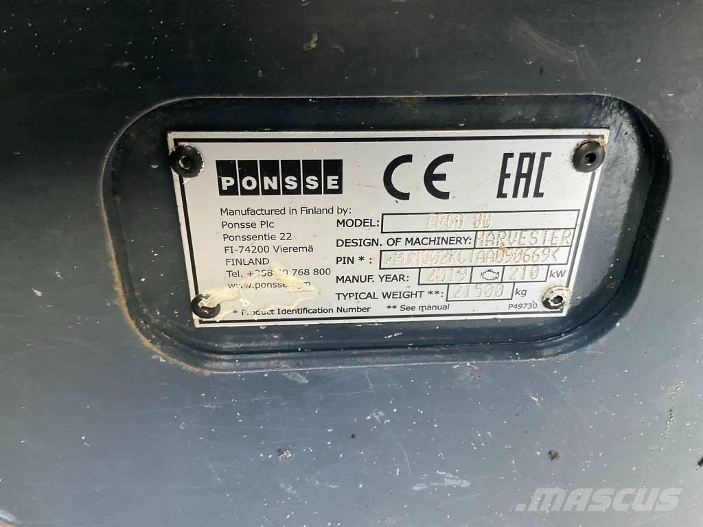 Ponsse ERGO 8W Harvestory