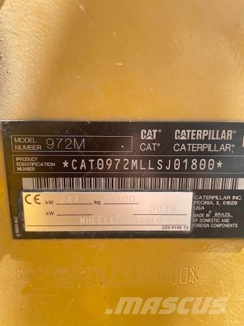 CAT 972 M Kolesové nakladače