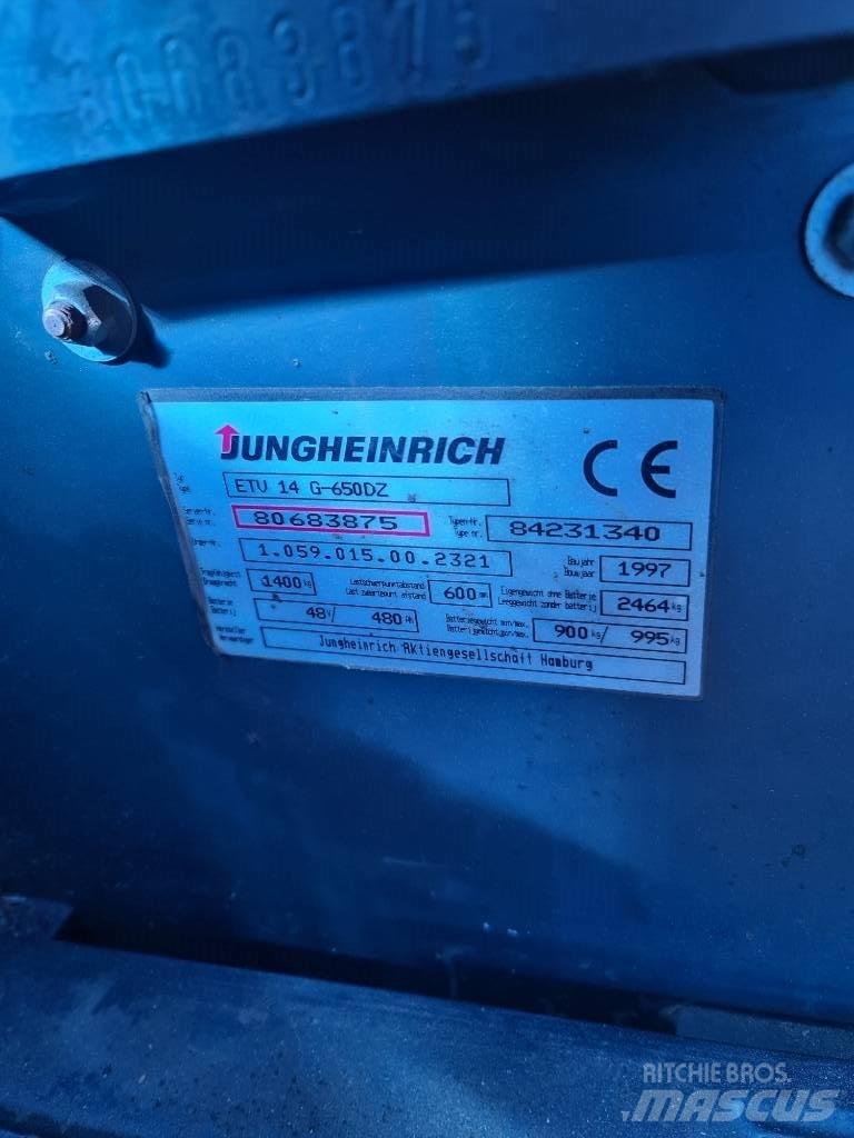 Jungheinrich ETV 14 Retraky