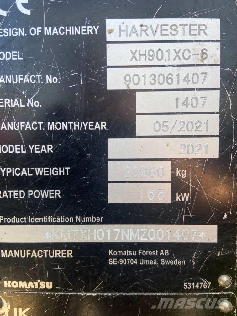 Komatsu 901XC Harvestory