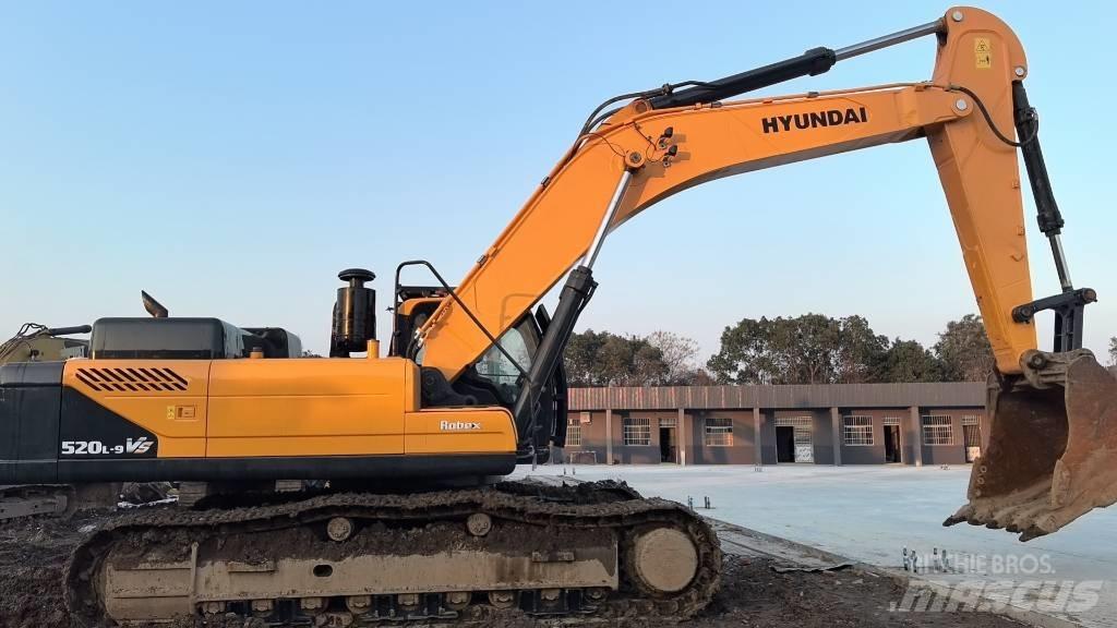 Hyundai R520L-9VS Pásové rýpadlá