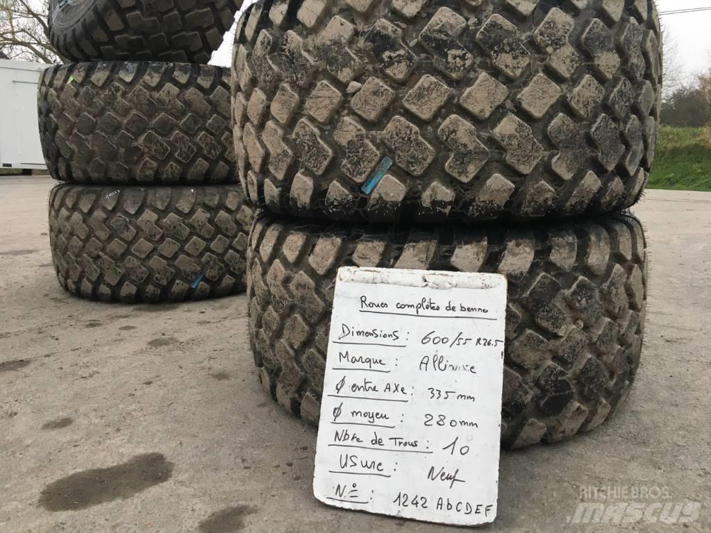 Alliance 600/55R26.5 Pneumatiky, kolesá a ráfiky
