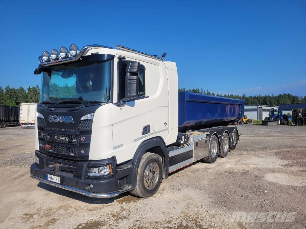 Scania R520 Hákový nosič kontajnerov