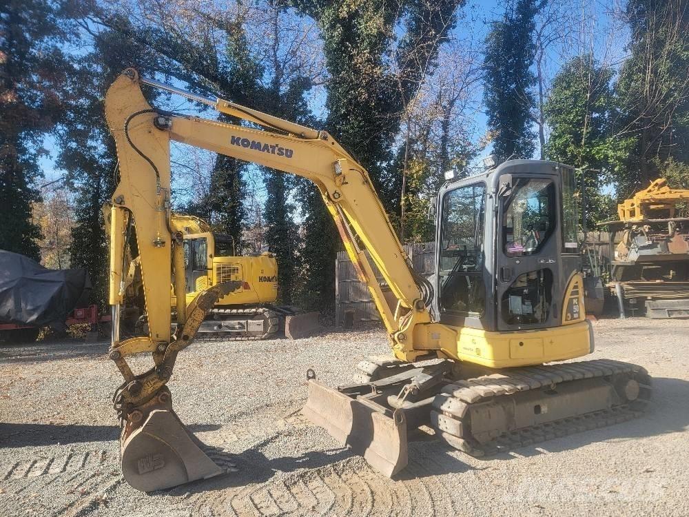 Komatsu PC 50 MR Mini rýpadlá < 7t