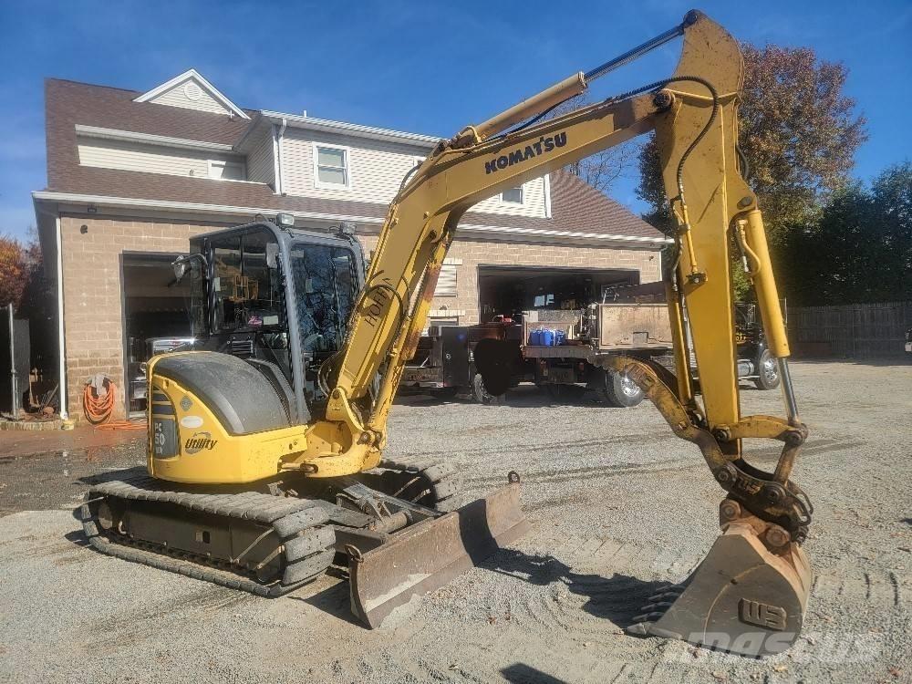 Komatsu PC 50 MR Mini rýpadlá < 7t