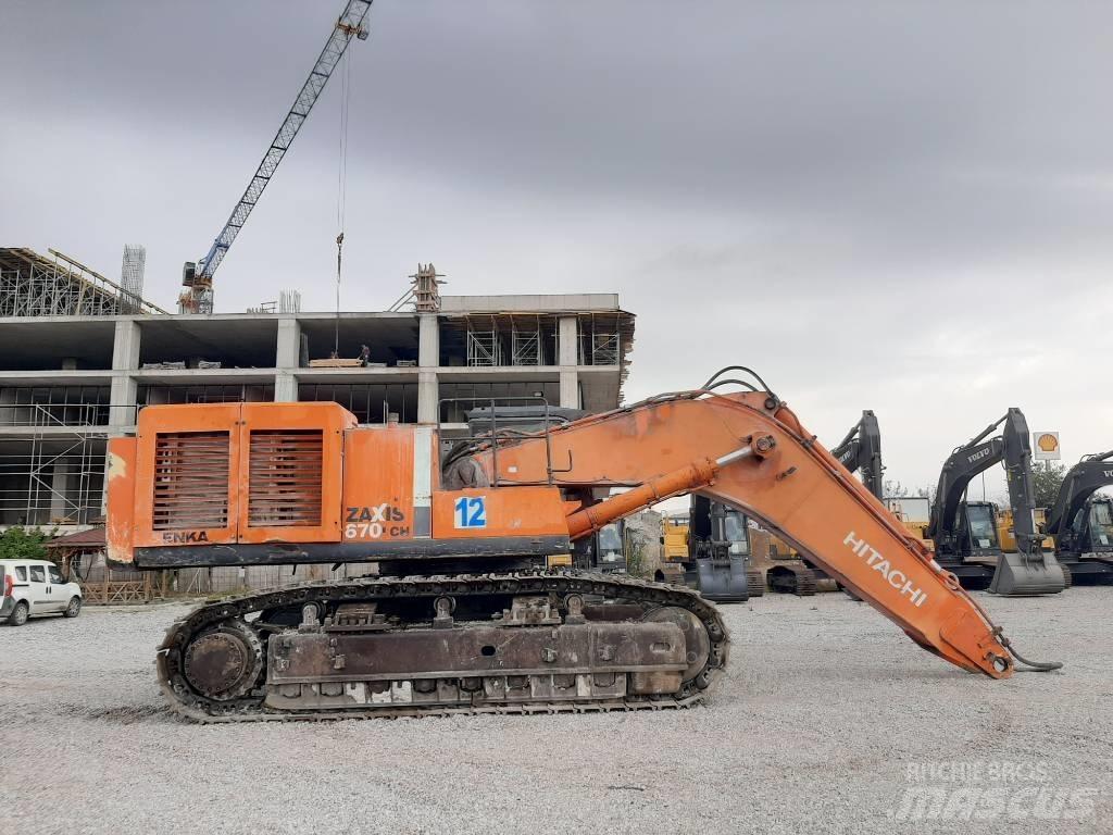 Hitachi ZX 670 LC H Pásové rýpadlá