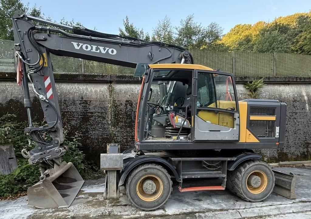Volvo EW 180 E Kolesové rýpadlá