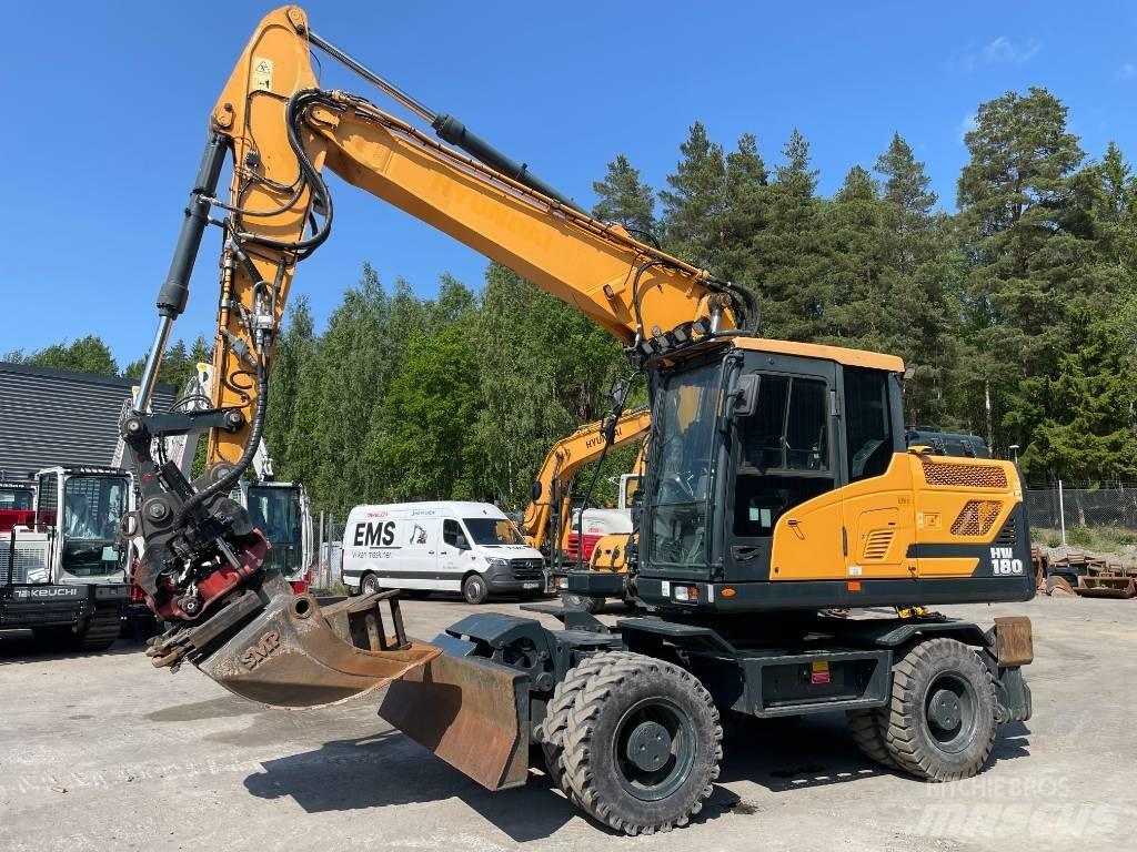 Hyundai HW 180 Kolesové rýpadlá