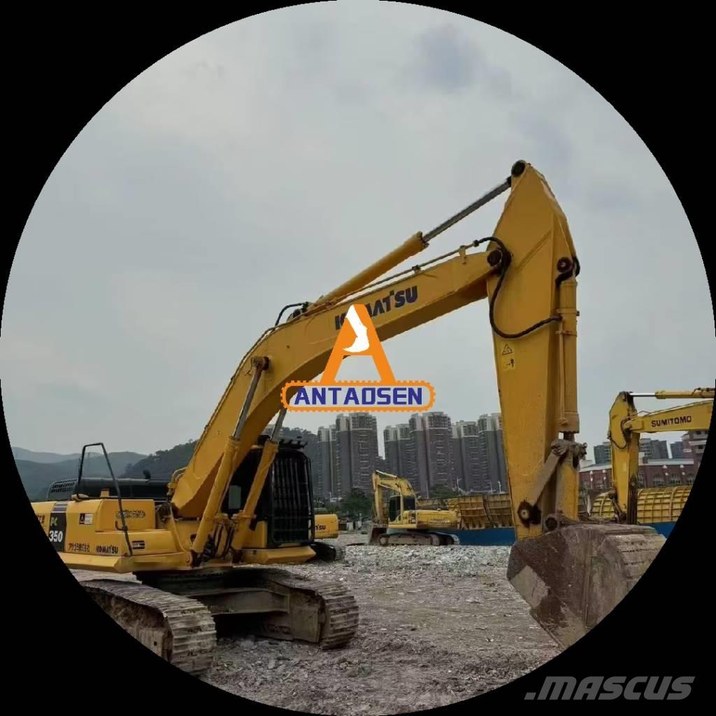 Komatsu PC 350 Pásové rýpadlá
