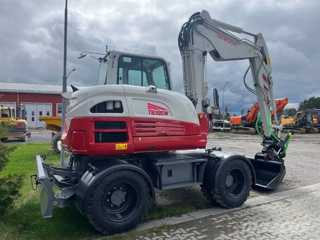Takeuchi TB 395 W Kolesové rýpadlá