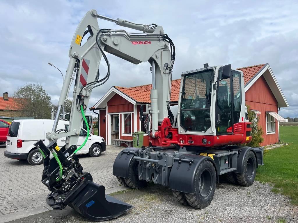 Takeuchi TB 395 W Kolesové rýpadlá