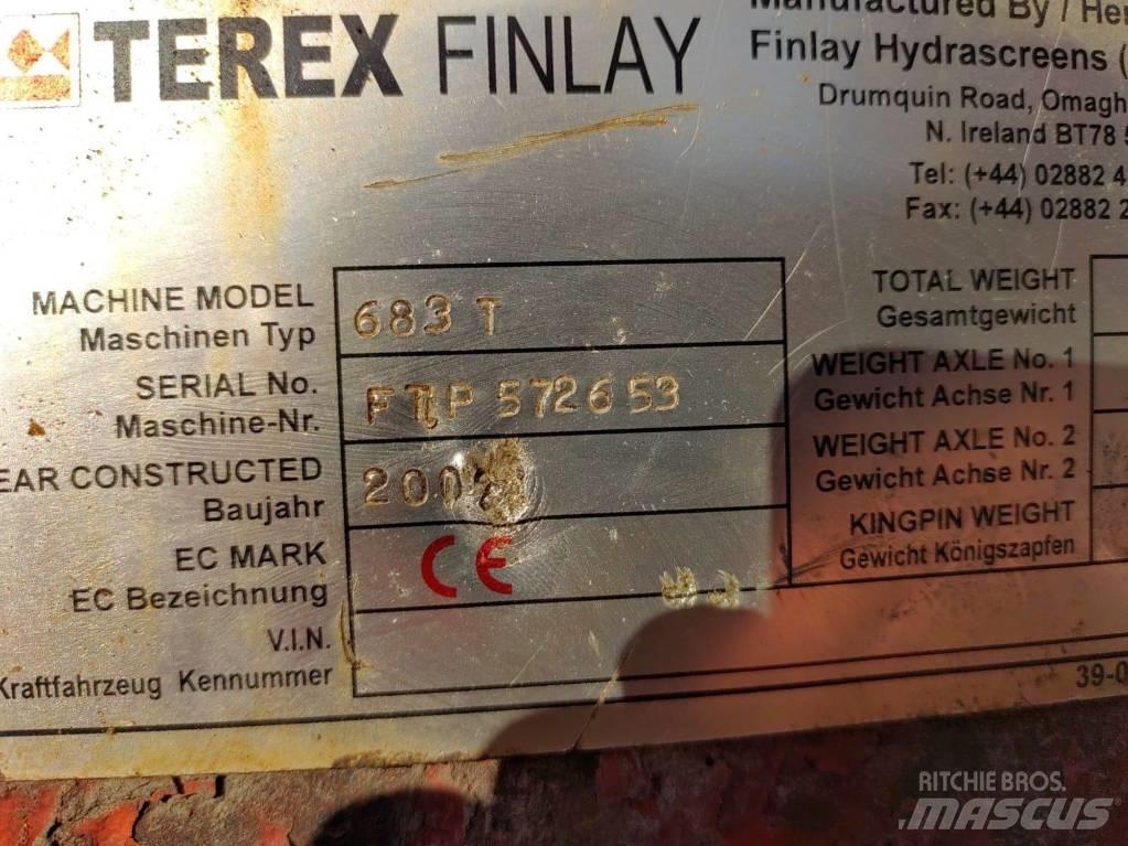 Finlay Terex 683 Mobilné triediče
