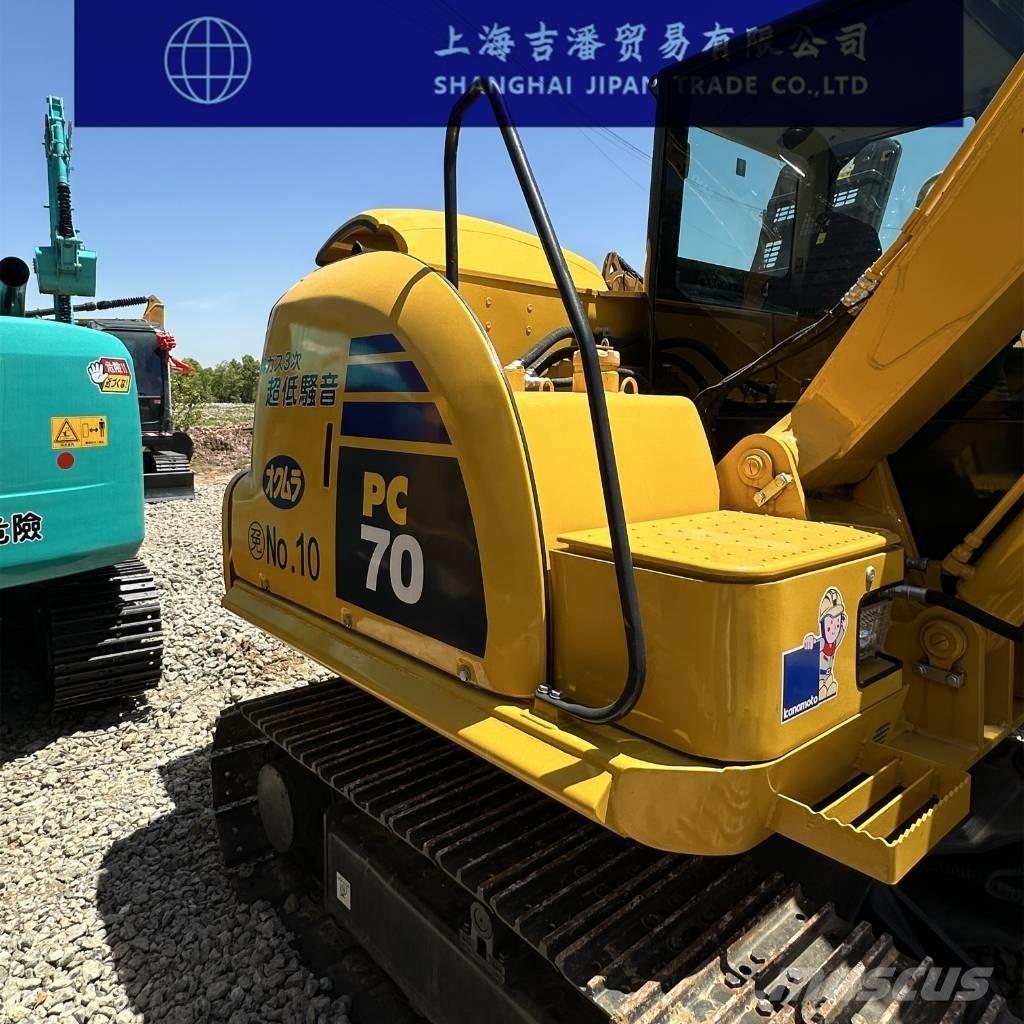 Komatsu PC 70 Pásové rýpadlá