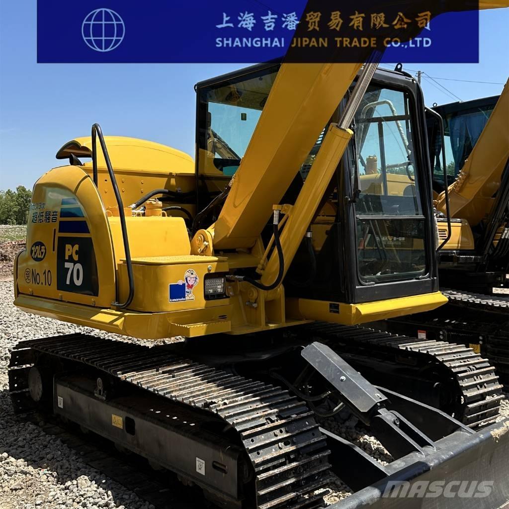 Komatsu PC 70 Pásové rýpadlá