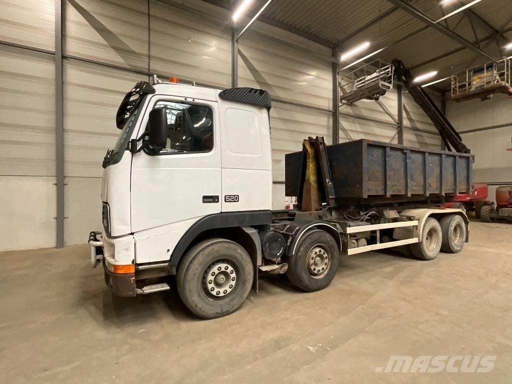 Volvo FH 16 520 8X4 Hákový nosič kontajnerov