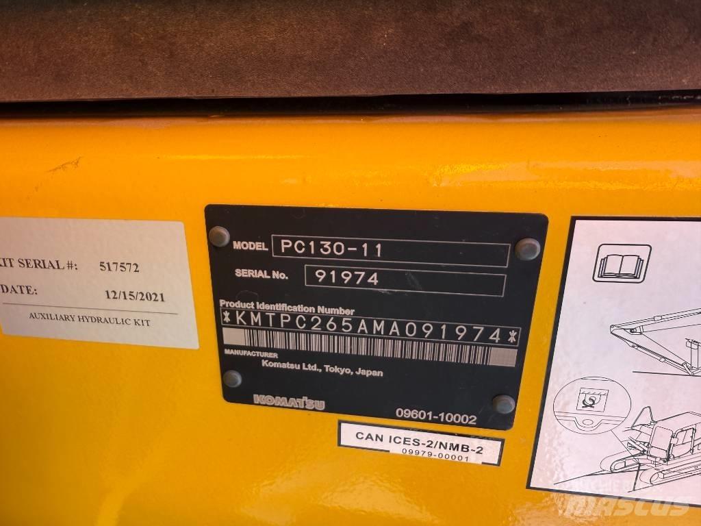 Komatsu PC130-11 Pásové rýpadlá