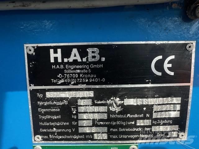 HAB S320-12E4wds Nožnicové zdvíhacie plošiny
