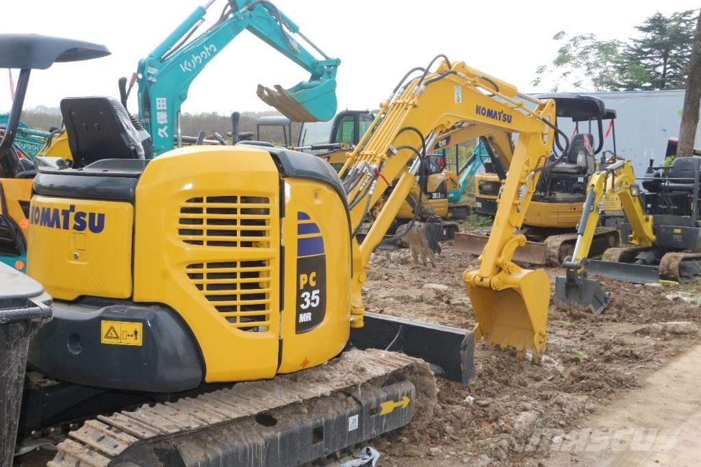 Komatsu pc35 Mini rýpadlá < 7t