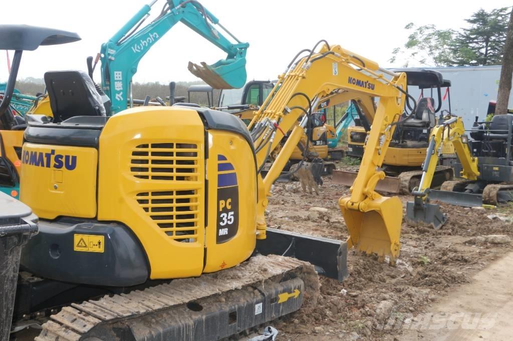 Komatsu pc35 Mini rýpadlá < 7t