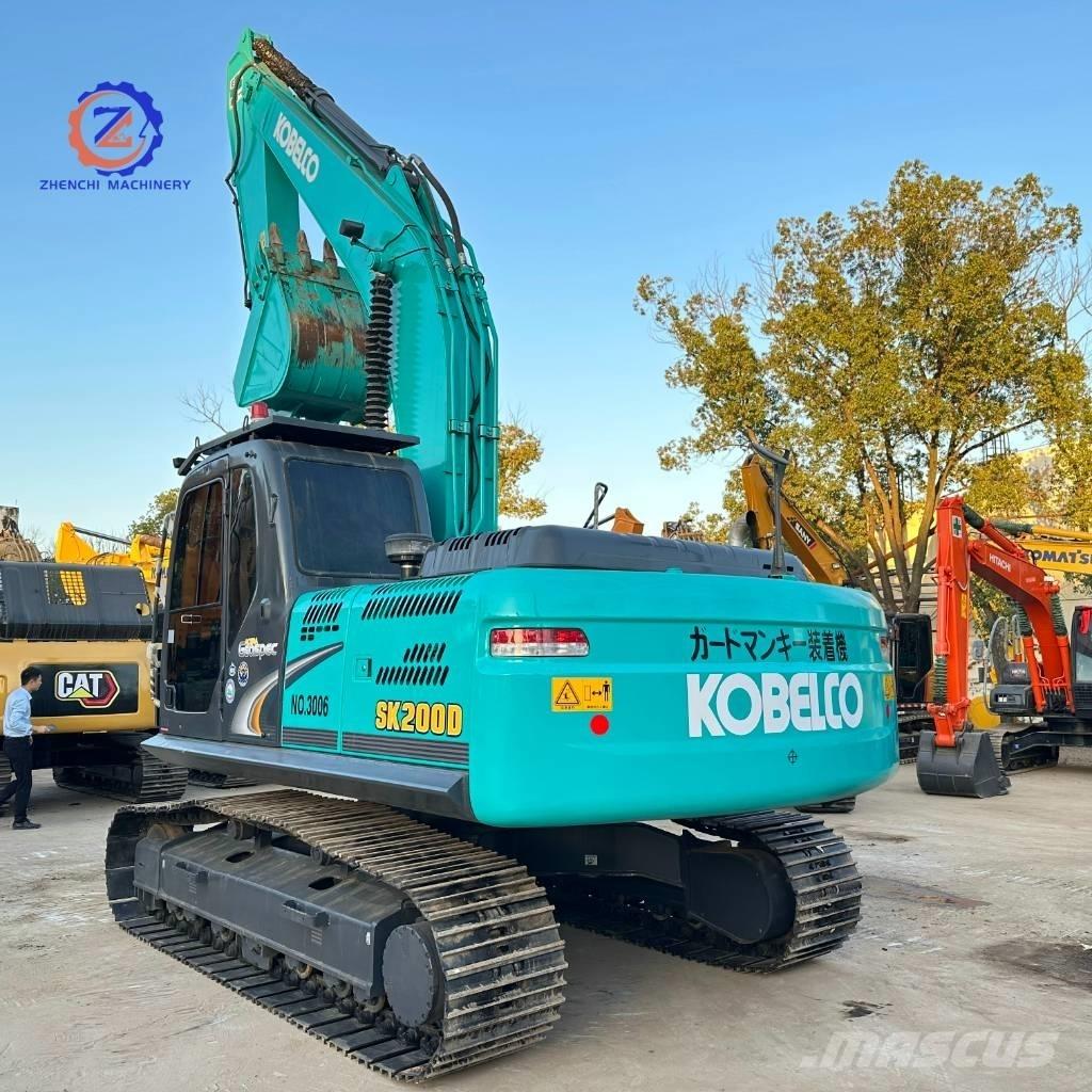 Kobelco SK 200 Pásové rýpadlá