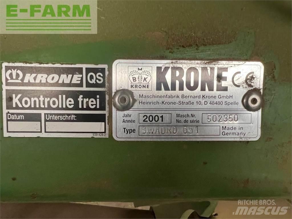 Krone Swadro 651 Riadkovače