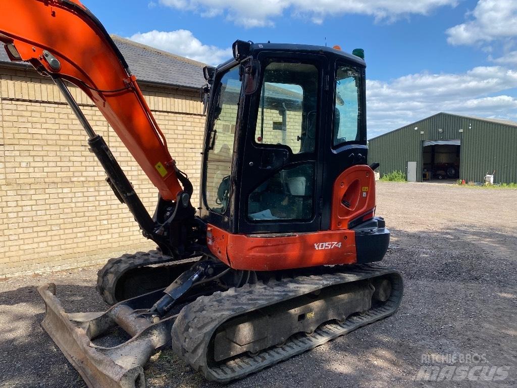 Kubota Kx057 Mini rýpadlá < 7t