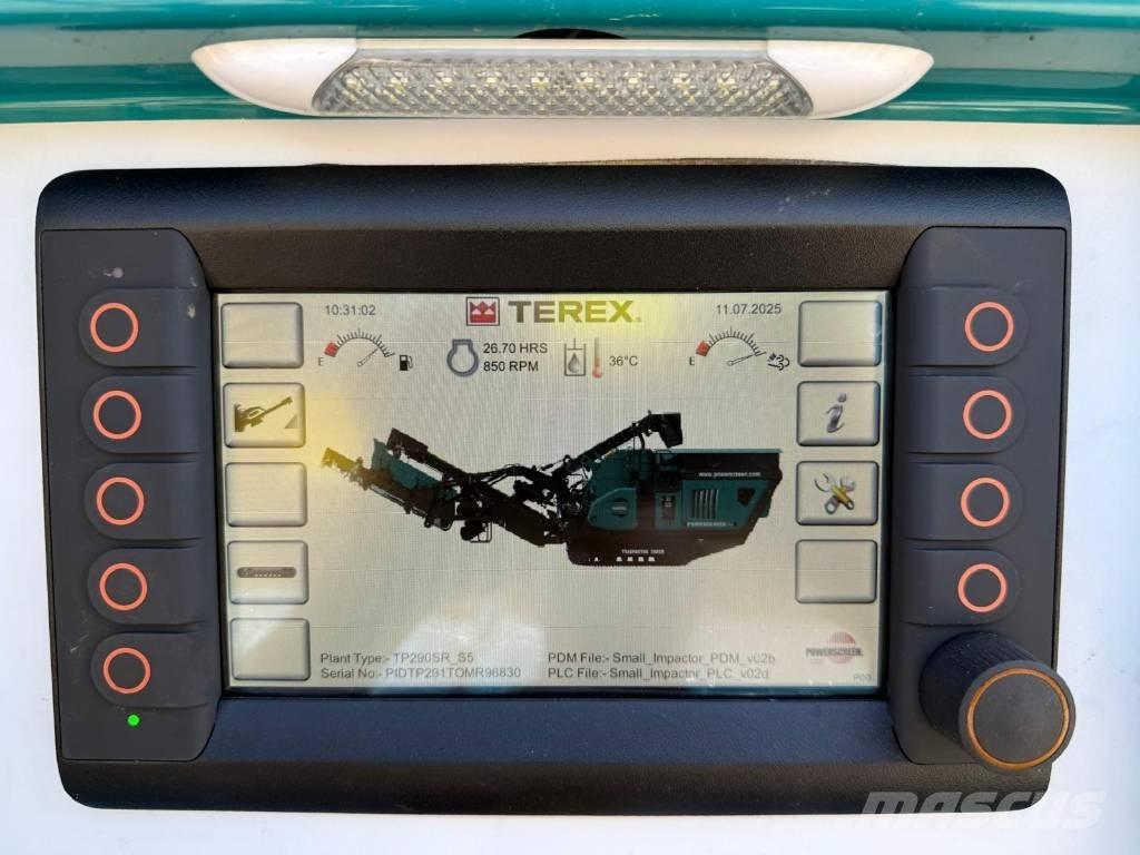 Powersceen TP290SR Mobilné drviče