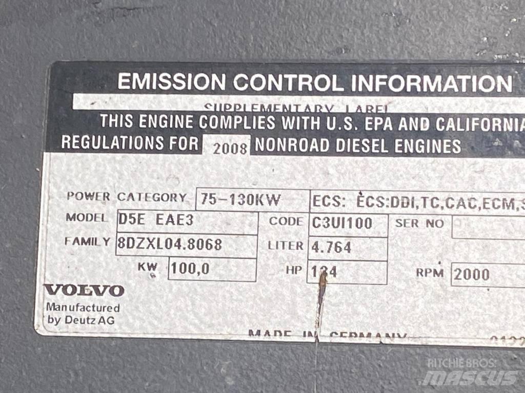 Volvo EW 140 C Kolesové rýpadlá