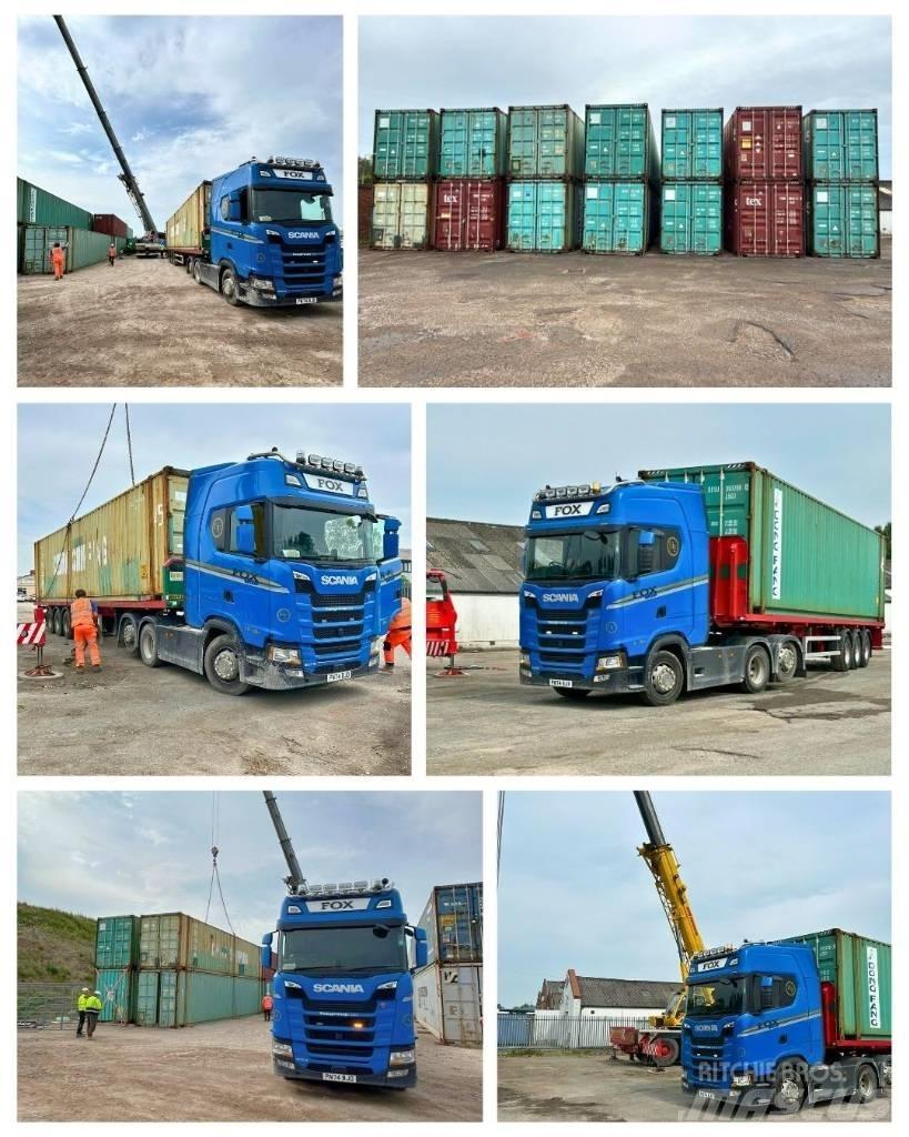  45ft containers Paletové široké kontajnery