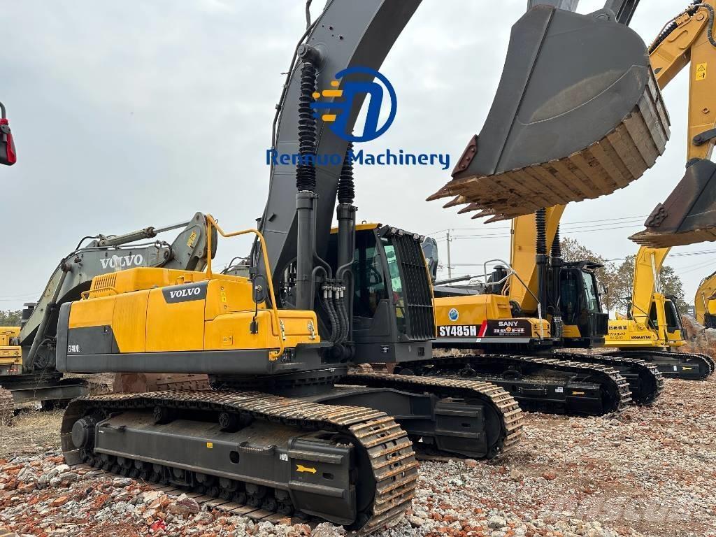 Volvo EC 480DL Pásové rýpadlá