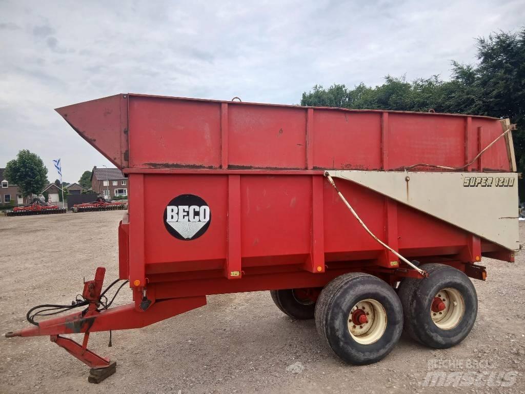 Beco super 1200 Vyklápacie prívesy