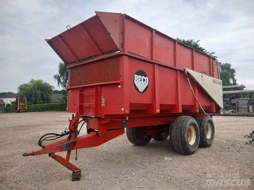 Beco super 1200 Vyklápacie prívesy
