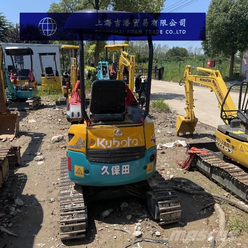 Kubota U 17 Mini rýpadlá < 7t