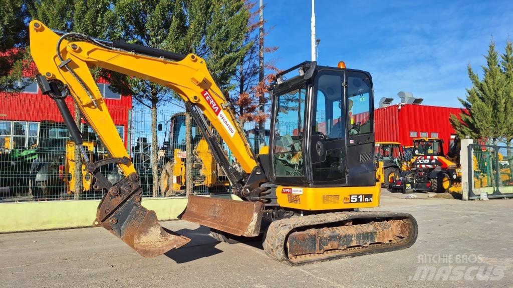 JCB 51 R-1 Mini rýpadlá < 7t
