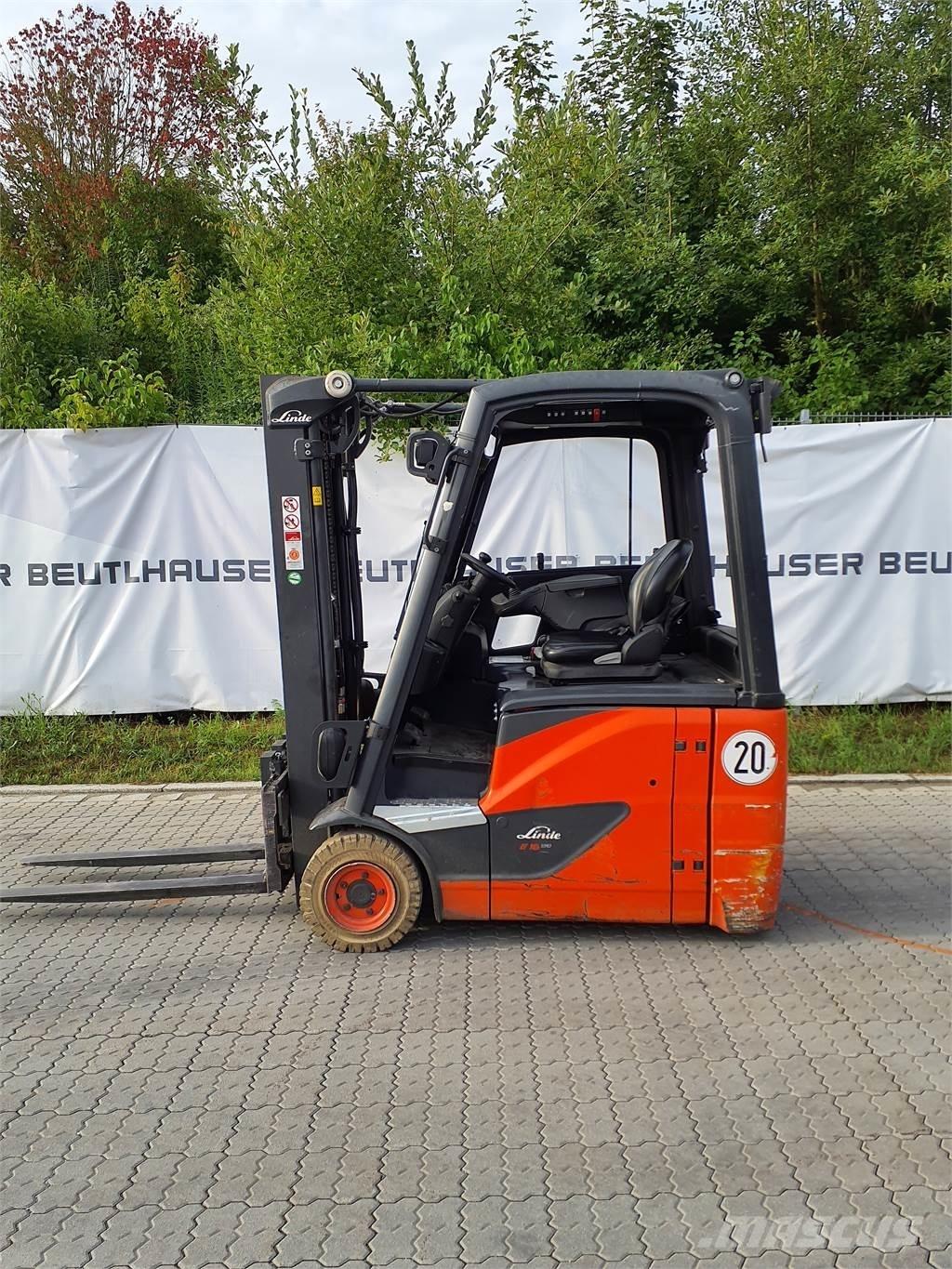 Linde E16 Akumulátorové vozíky