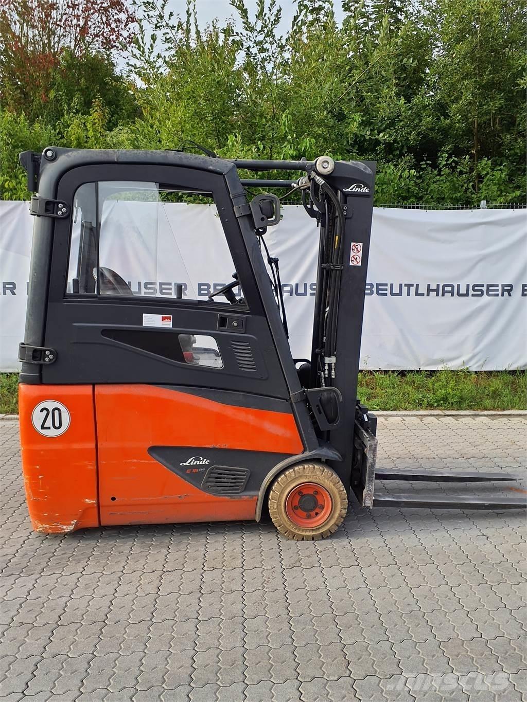 Linde E16 Akumulátorové vozíky