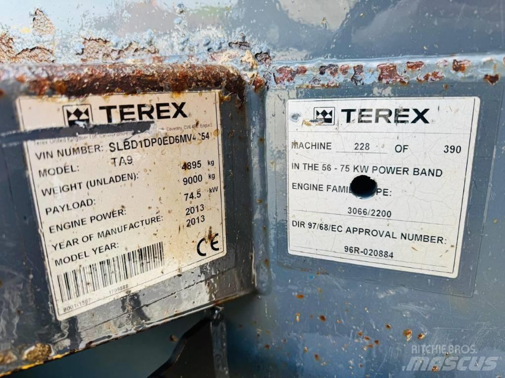 Terex TA9 Stavebné sklápače