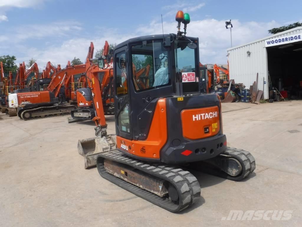 Hitachi ZX 48 U-6 Mini rýpadlá < 7t
