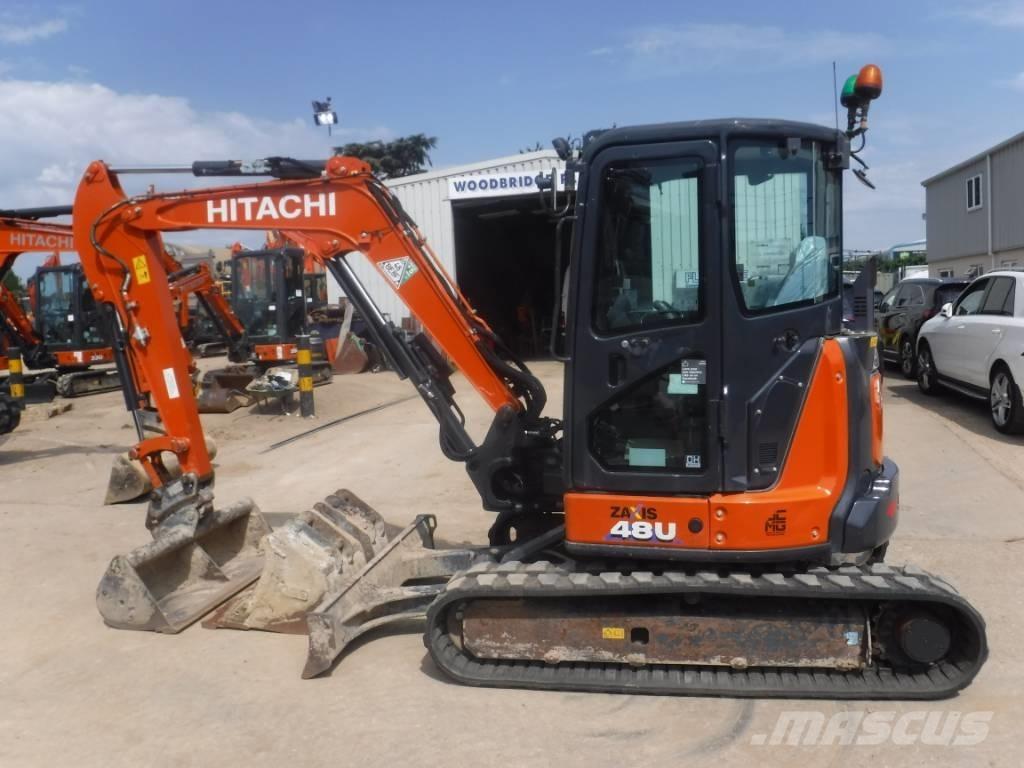 Hitachi ZX 48 U-6 Mini rýpadlá < 7t