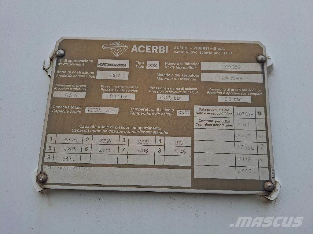 Acerbi ASO64003SP Cisternové návesy