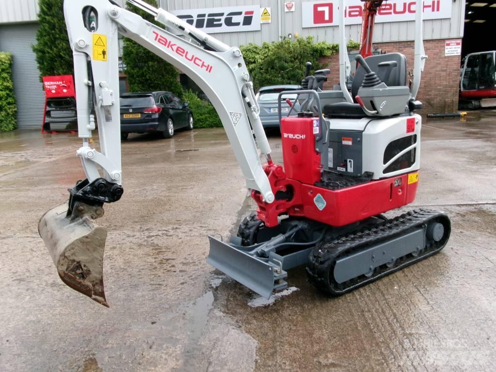 Takeuchi TB 210 R Mini rýpadlá < 7t
