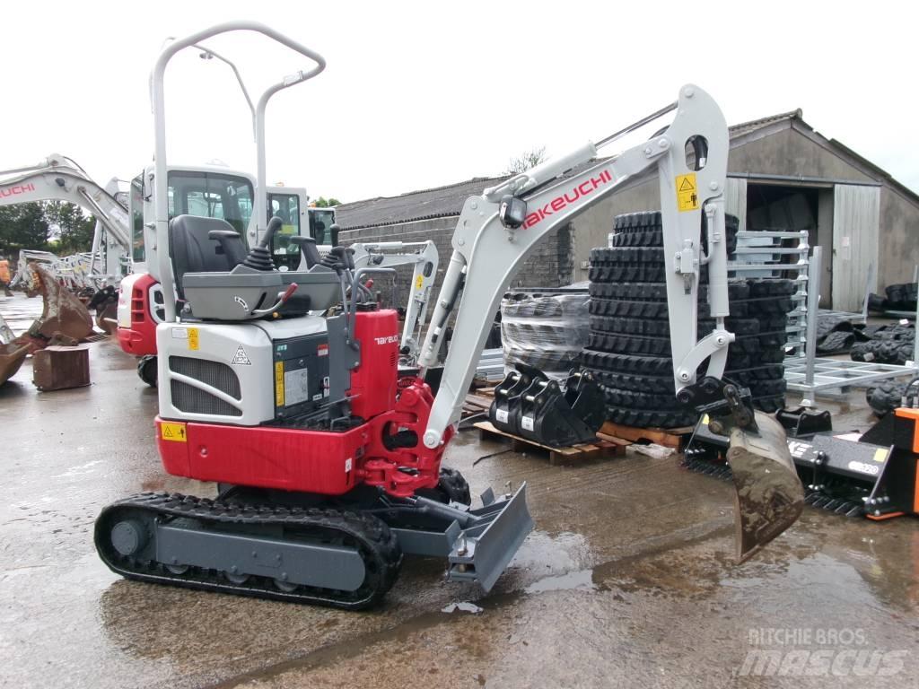 Takeuchi TB 210 R Mini rýpadlá < 7t