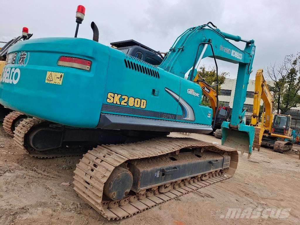 Kobelco SK 260 LC Pásové rýpadlá