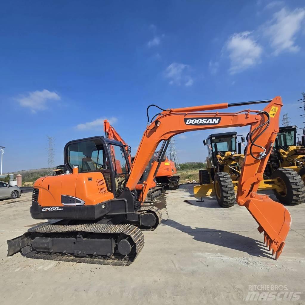Doosan DX 60-9C Mini rýpadlá < 7t