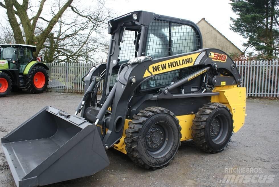 New Holland L 318 Mininakladače
