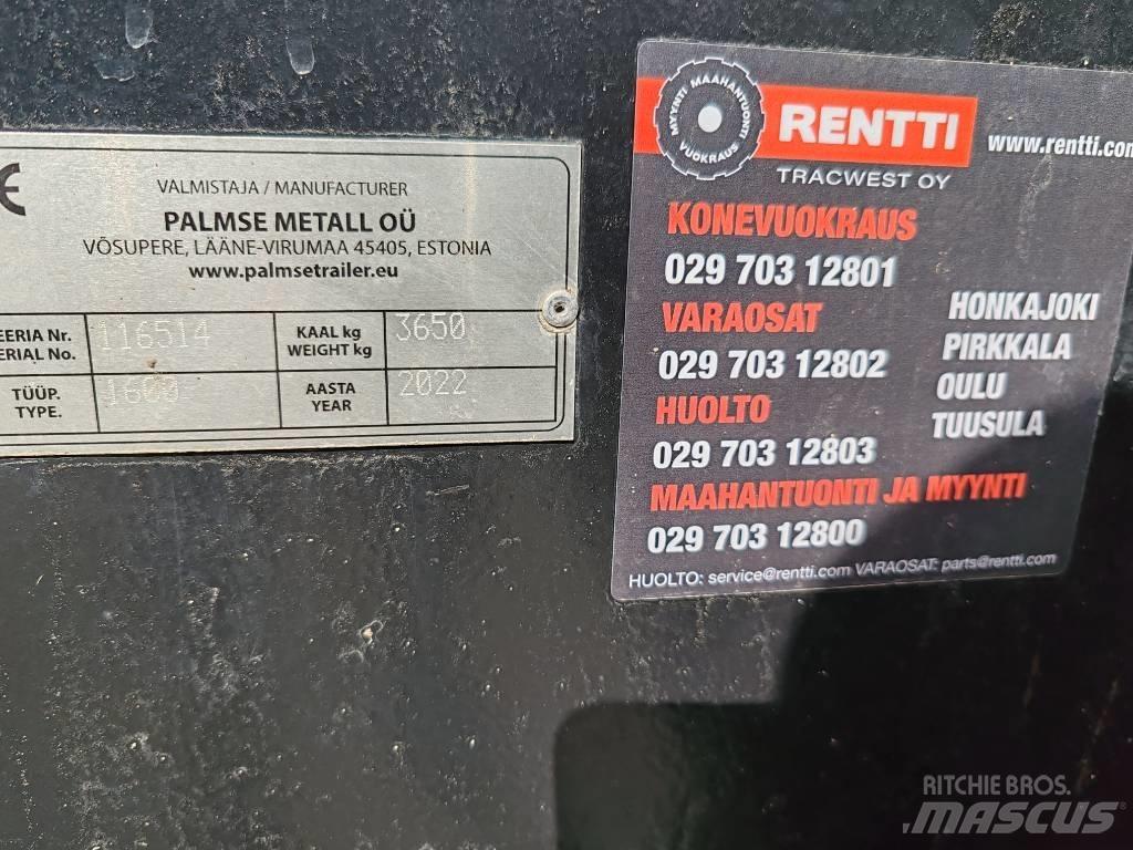 Palmse Trailer 1600 Vyklápacie prívesy
