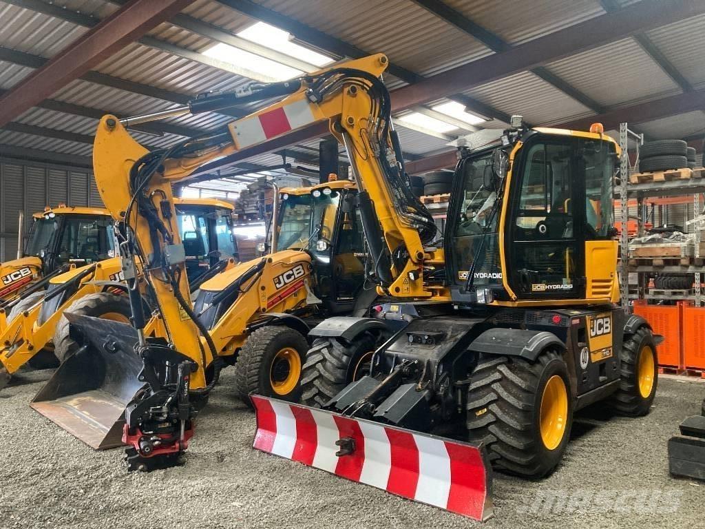 JCB Hydradig HD110W Kolesové rýpadlá
