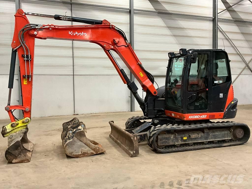 Kubota KX 080-4 A 2 Midi rýpadlá 7 t - 12 t