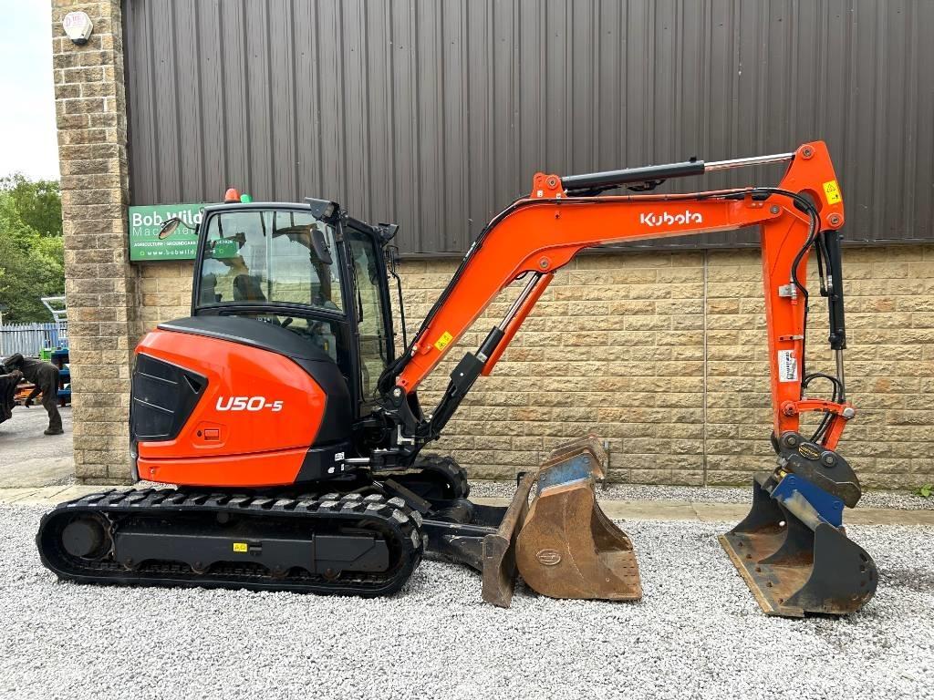 Kubota U50-4 Mini rýpadlá < 7t